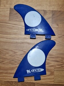 FCS1 Kelly Slater K-Fin 2.1 Grip Used Left/Right Side Fins Only NO Center