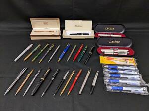 【1円～】筆記用具まとめ セット PLATINUM プラチナ万年筆 ペン先 22K 14K SHEAFFER シェーファー PARKER パーカー CROSS ボールペン