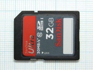★SanDisk　ＳＤＨＣ メモリーカード ３２ＧＢ　中古★送料６３円～