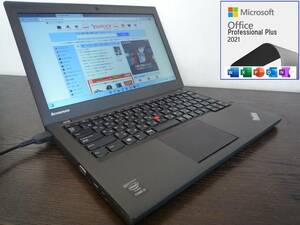 O彡 lenovo ThinkPad X240 i3-4030U 1.9GHz/4G/32GB/12.5型1,366×768/Win11+2021