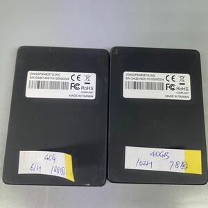 (H13)SSD BM D040GPSN805TGJNO 40GB 中古動作品　２台セット
