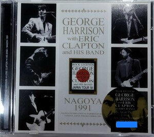 【送料ゼロ】George Harrison / Eric Clapton ’91 名古屋 Live Nagoya Japan ジョージ・ハリソン エリック・クラプトン 