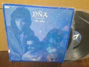 2LP アルフィー THE ALFEE DNA COMMUNICATION C32A0692 ジャケ内側（背の裏）ワレ 　　管4B4