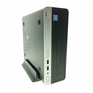 HP ProDesk 400 G6 SFF Celeron G4930 メモリ4GB HDD 500GB Windows10 DVDマルチ コンパクト 省スペース デスクトップ PC本体 中古