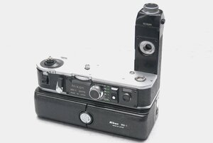 Nikon ニコン 純正 高級一眼レフカメラF2専用 高級モータードライブMD-2・MB-1 超希少・作動品