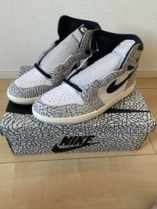 Nike Air Jordan 1 High OG White Cement 29㎝