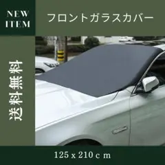 フロントガラスカバー 防水 熱中症 マグネット付 収納付 車 花粉対策