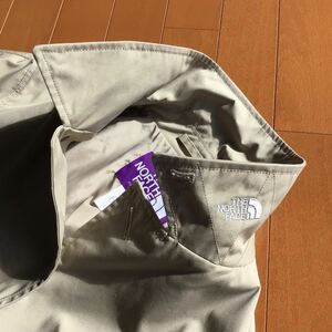 【新品 未使用】THE NORTH FACE PURPLE LABEL ザノースフェイス パープルレーベル BEAMS 別注 ステンカラー コート 23 SS ベージュ