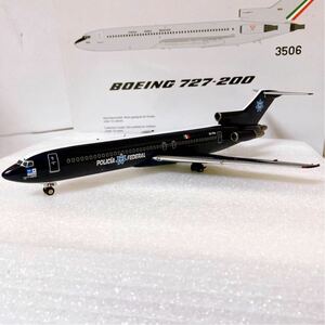 インフライト　メキシコ 連邦警察　ボーイング 727-200 1/200 INFLIGHT Mexico POLICIA FEDERAL BOEING 727-200 希少　レア