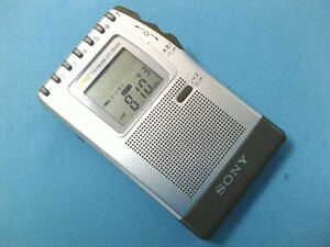 SONY ソニー　AM／FM ポケットラジオ ICF-R500V　★動作品！難あり