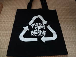 pizza of death エコバッグ　トートバッグ　hi-standard ken yokoyama 