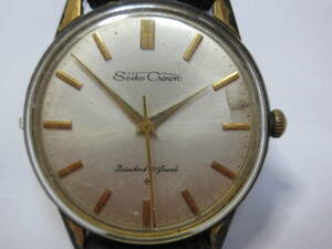 セイコークラウン Crown・ 16002 ・21石　手巻　メンズ腕時計・ジャンク品