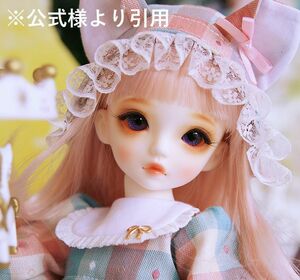 DOLL BOM*幼SD規格*1/6サイズ*Peach*無性ボディ*白肌*ホワイトスキン