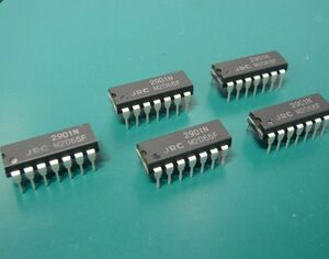 JRC NJM2901N SINGLE-SUPPLY QUAD COMPARATOR 5個 （最終在庫品）