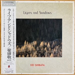 LP■和モノ/柴田敬一 (KEI SHIBATA)/LIGHTS AND SHADOWS/SHI ZEN 1342-58/国内85年ORIG OBI/帯 美盤/NEW AGE/ニューエイジ/環境音楽人気盤!