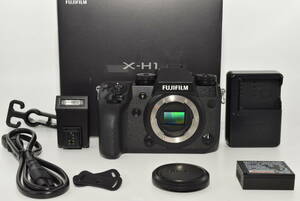 【まさかの9ショットの特上品】 FUJIFILM ミラーレス一眼カメラ X-H1ブラック X-H1　#6437