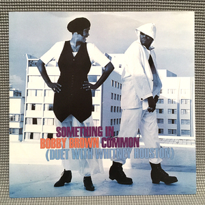 Bobby Brown Duet With Whitney Houston - Something In Common 【UK ORIGINAL 12inch】 Teddy Riley / MCA Records - MCST 1957
