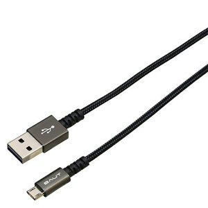 【5個セット】BAUT PREMIUM両面microUSBケーブル 2A 1.0m GM BUSMRAN100GMX5