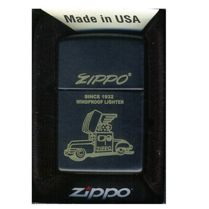 ジッポー オイルライター Zippo Car Z218-104615&ギフトボックスセット（オイル＋フリント+BOX）