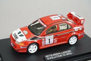 M4 / MTECH エムテック 1/43 Mitsubishi 三菱 ランサーエボリューション Ⅵ WRC ニュージーランド ラリー 1999 #1 M4-04-C