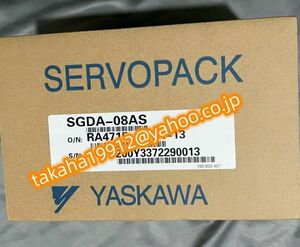 ◆【新品！】　YASKAWA / 安川電機 SGDA-08AS サーボドライバー　【６か月安心保証】