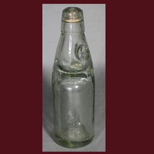 昭和レトロ〔 ガラス ラムネ瓶 〕A1335