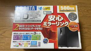 中古 アイ・オー・データ製 USB2.0/1.1接続 RAIDハードディスク RHD2-U500