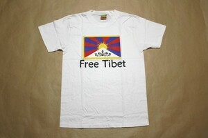 新品！FREE TIBET（フリーチベット）TシャツＳ 独立平和216