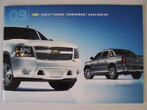 シボレータホ　Tahoe　2009-2011年モデルUSAカタログ