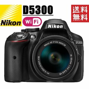 ニコン Nikon D5300 レンズキット デジタル 一眼レフ カメラ 中古