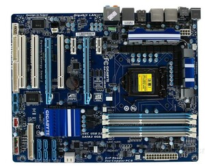 美品 GIGABYTE GA-P55A-UD3R マザーボード Intel P55 LGA 1156 ATX DDR3