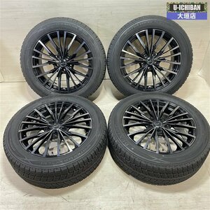 レクサスNX ハリアー アクセル レディーレ 7.5-18+38 5H114.3 ダンロップ SJ8 235/55R18 18インチ スタッドレス 4本セット 002R