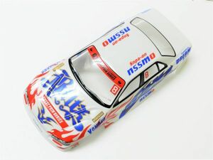 【激安！日本全国送料無料！ お買い得！】1/10 ドリフトラジコンカー用 スペアボディー　ニッサン GTS タイプ 白