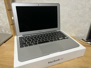  ノートパソコン APPLE MacBook Air 11-inch MD224J/A(A1465) 11.6/1.7Ghz/4GB/256GB(SSD増設)