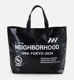 24SS NEIGHBORHOOD LOGO FLEXIBLE BAG-L