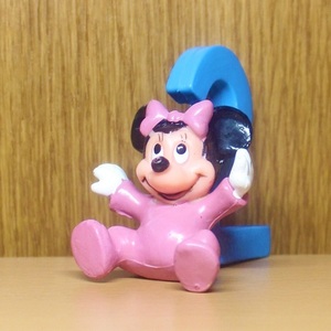 ミニーマウス　ベイビー　ナンバー　２　PVC　フィギュア　ミニー　アメトイ　ディズニー
