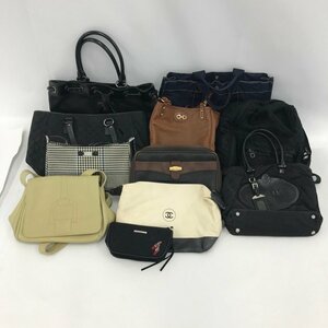 CHANEL / GUCCI / HERMES / Salvatore Ferragamo / PRADA ほか バッグ ポーチ 11点まとめ【CDAX4042】