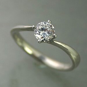 婚約指輪 安い プラチナ ダイヤモンド リング 1.0カラット 鑑定書付 1.049ct Gカラー SI2クラス EXカット CGL