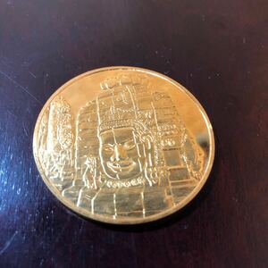 仏教美術の至宝 メダルコレクション 24K 925銀 限定メダル 記念メダル フランクリンミント 限定秘蔵版 バーヨンの人面塔