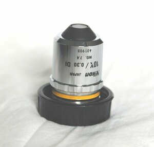 ニコン　金属顕微鏡用　反射干渉用レンズ　CF-Plan 10x/0.30DI　∞ U EPI