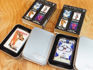 ★コレクター放出デッドストック！ Zippo/ジッポ 2個セット！ 2006年頃製 プレイボーイ★71