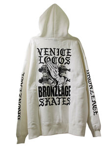 BRONZE AGE (ブロンズエイジ) JP パーカー プルオーバー Big hoodie Off White スケボー SKATE SK8 スケートボード