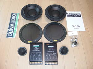 DYNAUDIO 　MW160/MD100/X-250セット売り（難あり品）