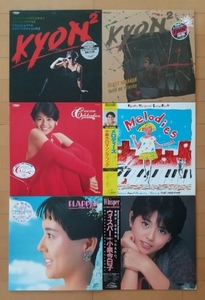 LP&12インチシングルまとめて6枚セット/ 小泉今日子「Celebration」「フラッパー」「メロディーズ」「ウィスパー」他