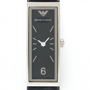 EMPORIOARMANI(アルマーニ) 腕時計 - AR-5537 レディース 黒