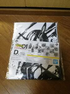 ● 一番くじ 仮面ライダーゼロワン NO.01 feat.レジェンド仮面ライダー D賞 仮面ライダービルド ラビットタンクフォーム 墨式タオル BUILD