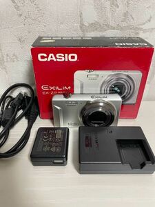 CASIO EXILIM EX-ZS160 カシオ エクシリム 12.5× デジカメ コンパクトデジタルカメラ シルバー 通電確認済み