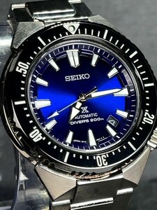 トランスオーシャン RISINGWAVE 限定モデル 超美品 SEIKO セイコー PROSPEX プロスペックス 機械式 自動巻き 腕時計 マリンブルー SBDC047