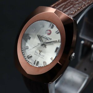 RADO BALBOA BREITHORN ラドー バルボア ブライトホルン 自動巻 超硬ケース 星型カットガラス 赤赤デイト 新品ベルト アンティーク メンズ