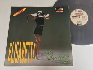 【伊オリジナル】ELISABETTA / My Sunshing 3トラック12inch DISCOMAGIC ITALY HE105 89年リリース,BPM127 HIGH ENERGY,ユーロクラシック